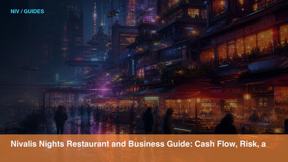 Nivalis Nights Restaurant and Business Guide: Cash Flow, Risk, and Upgrade Timing Nivalis public media thumbnail